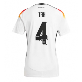 Germania Jonathan Tah #4 Maglia Gara Casa Repliche Europei 2024 Donna